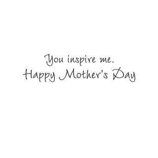 Yoga Mom And Daughter Mother's Day Greeting Card - 1 card with envelope