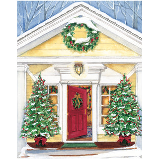Open Door Petite Christmas Cards - Includes 5 Cards & Envelopes