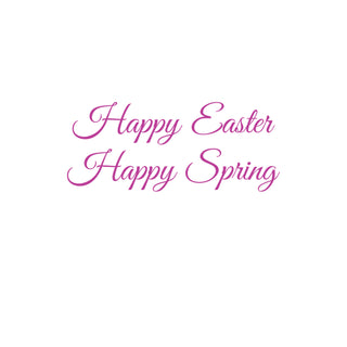 Easter Tulips Easter Greeting Card - 1 card with envelope