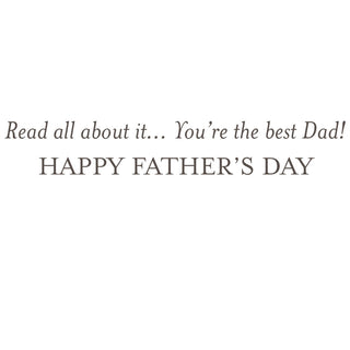 Great Expectations Father's Day Greeting Card - 1 card with envelope