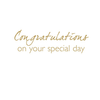 Mazel Tov Fuchsia Foil Religious Greeting Card - 1 card with envelope
