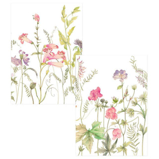 French Floral Assorted Notes 8 In