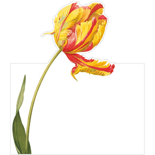 Redoute Floral Place Cards Die Cut Package 8 In