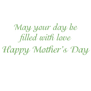 Potted Succulents Mother's Day Greeting Card - 1 card with envelope
