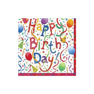 Happy Birthday Napkin Cocktail