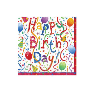 Happy Birthday Napkin Cocktail
