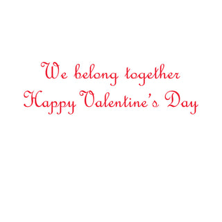 Couple With Bouquet Valentine Greeting Card - 1 card with envelope