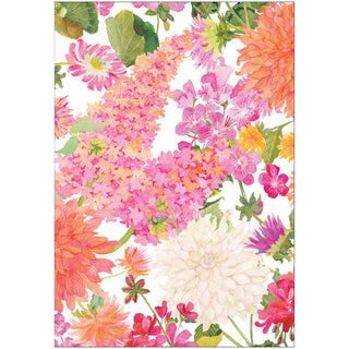 Allover Floral Mother's Day Greeting Card - 1 card with envelope