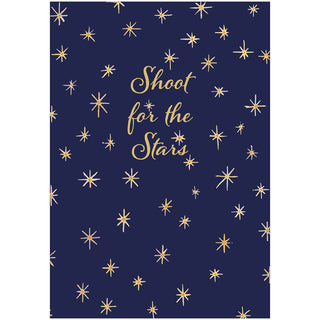 Shoot For The Stars Foil Graduation Foil Greeting Card - 1 card with envelope