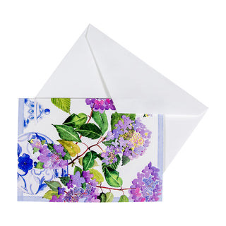 Hydrangeas And Porcelain Assorted Notes 8 In-Gallery