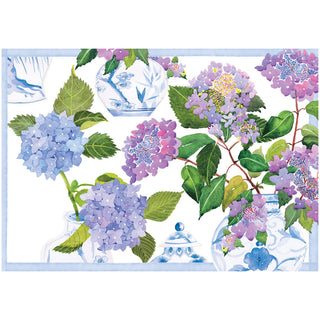 Hydrangeas And Porcelain Assorted Notes 8 In-Gallery