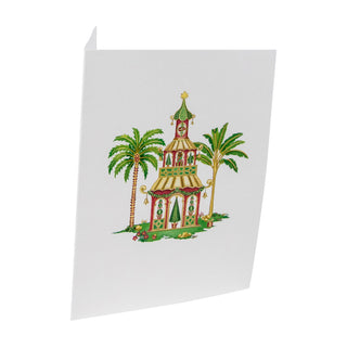 Christmas Pagodas Asst A Size Notes 10-In