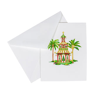 Christmas Pagodas Asst A Size Notes 10-In