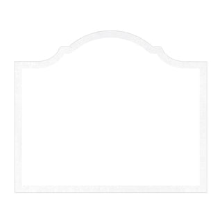 Arch Pearl Foil Place Card Gallery 8 In D-Cut Foil