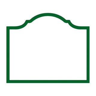Arch Hunter Green Place Cards - includes 8 Place Cards