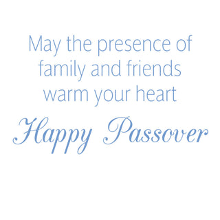 Passover Floral Passover Greeting Card - 1 card with envelope