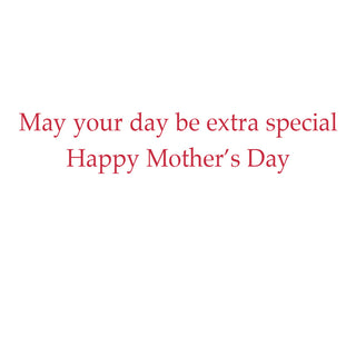 Daisy Floral Mother's Day Greeting Card - 1 card with envelope
