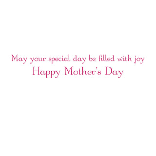 Bouquet In Vase Mother's Day Greeting Card - 1 card with envelope
