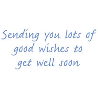 Tea And Honey Get Well Greeting Card - 1 card with envelope