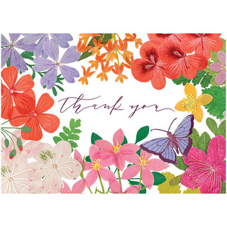 Halsted Floral Thank You Notes Boxed 8 In