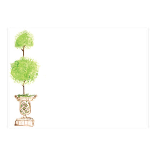 Painted Topiary Correspondence C Size Printed 12-In