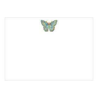 Jeweled Butterfly Foil Correspondence C Size Foil 12-In
