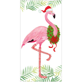 Christmas Flamingo Money Card - 1 card with envelope