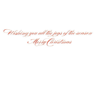 Holly And Berry Wreath Foil Money Card - 1 card with envelope