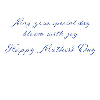 Scattered Spring Flowers Mother's Day Greeting Card - 1 card with envelope