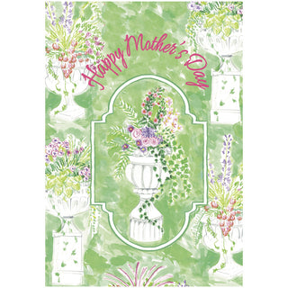 Garden Sketch Mother's Day Greeting Card - 1 card with envelope