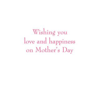 Garden Sketch Mother's Day Greeting Card - 1 card with envelope