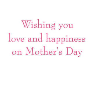 Garden Sketch Mother's Day Greeting Card - 1 card with envelope