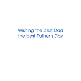 Flags And Buoys Father's Day Greeting Card - 1 card with envelope