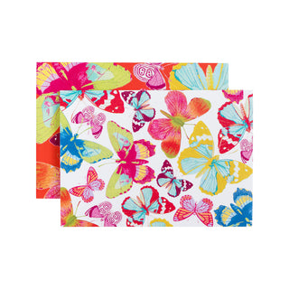 Butterflies Assorted Notes 8-In Box