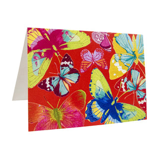 Butterflies Assorted Notes 8-In Box