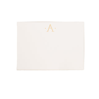 Caspari Antique Plain Letter Foil Correspondence C Sz Init Foil 12-In