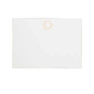 Caspari Antique Plain Letter Foil Correspondence C Sz Init Foil 12-In