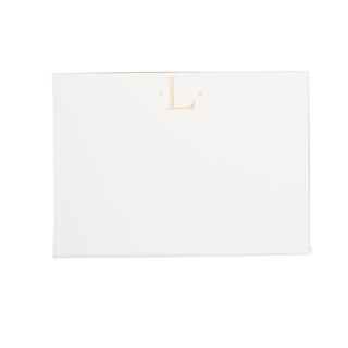 Caspari Antique Plain Letter Foil Correspondence C Sz Init Foil 12-In