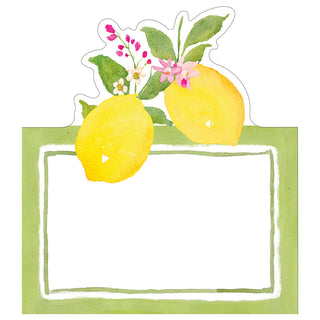 Limoncello Place Card 8 In Die-Cut