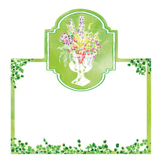Jardin De Luxembourg Place Card 8 In Die-Cut