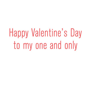Valentine Flamingos Valentine Greeting Card - 1 card with envelope