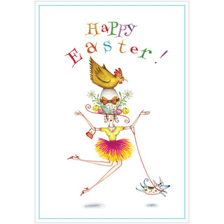 Fancy Easter Bonnet Easter Greeting Card - 1 card with envelope