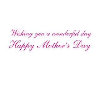 Flower Filled Beach Bucket Mother's Day Greeting Card - 1 card with envelope