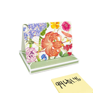 Floral Trellis Assorted Notes 8-In Box