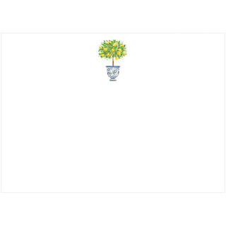 Lemon Topiary Correspondence Cards - 20 Card & Envelopes
