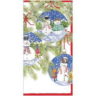 Snowman Ornaments Money Card - 1 card with envelope