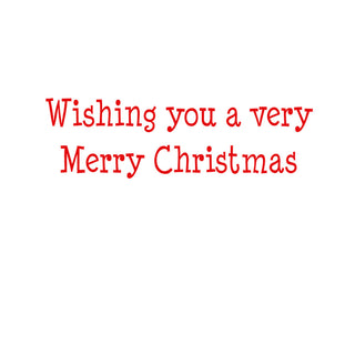 Snowman Ornaments Money Card - 1 card with envelope