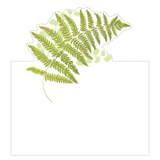 Fern Garden Place Card 8 In Die-Cut