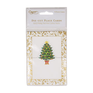 Gilded Tree Place Cards Die Cut Package 8 In