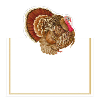 Turkey Place Cards Die Cut Package 8 In